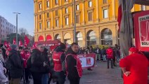Sciopero a Bologna, il video della partenza del corteo