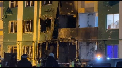 Russia: condominio danneggiato da attacco con droni vicino a Mosca