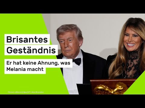 Donald Trump: Brisantes Geständnis - er hat keine Ahnung, was Melania macht