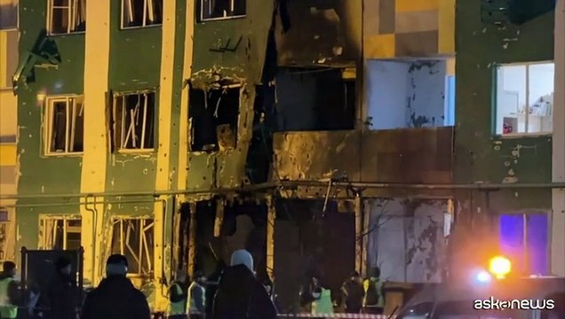 Russia: condominio danneggiato da attacco con droni vicino a Mosca