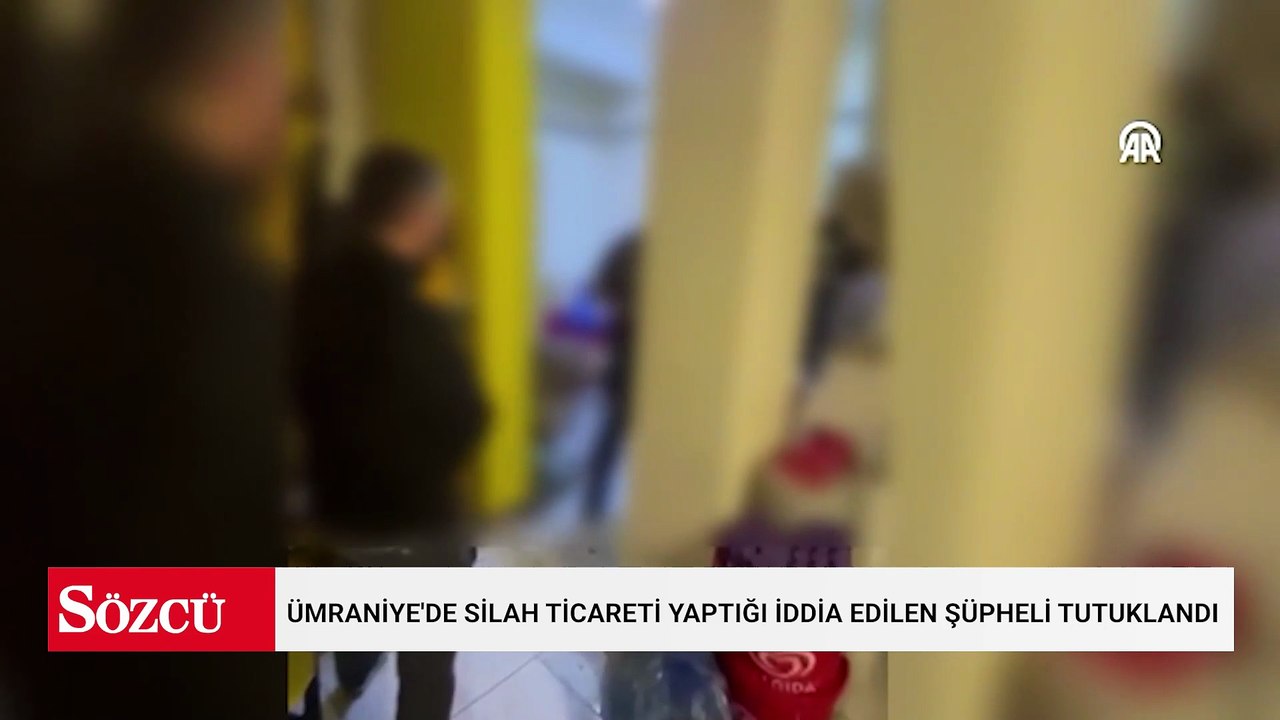 Ümraniye'de silah ticareti yaptığı iddia edilen şüpheli tutuklandı