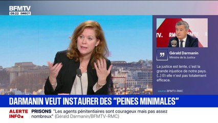 "Pour que la justice soit efficace, on est obligé de faire des mandats de dépôts", déplore Béatrice Brugère, secrétaire générale du syndicat Unité magistrats FO