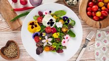 Edible flowers, new flavors and textures in the kitchen
