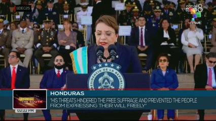 Pres. Xiomara Castro condemns U.S. interference in electoral process