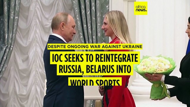 IOC seeks to reintegrate Russia, Belarus into world sports despite ongoing war