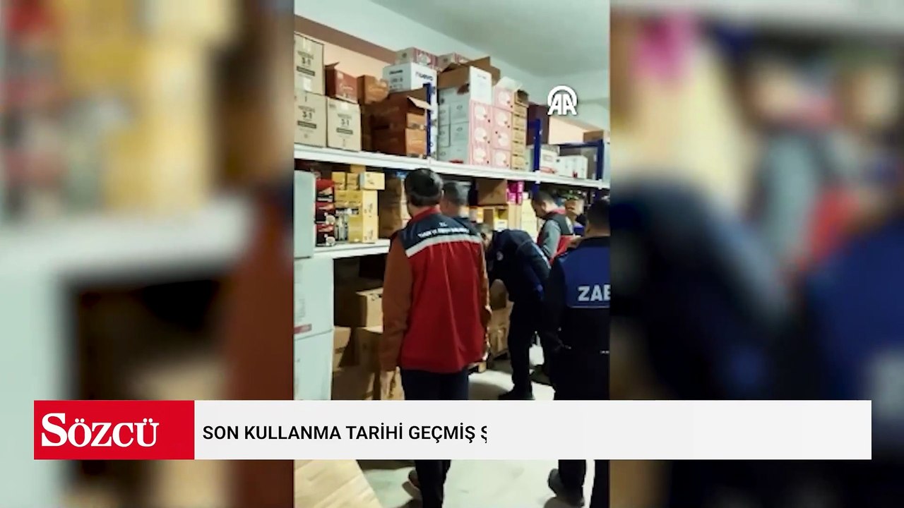 Son kullanma tarihi geçmiş şekerleme, çikolata ve cips imha edildi