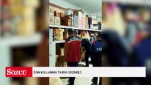 Son kullanma tarihi geçmiş şekerleme, çikolata ve cips imha edildi