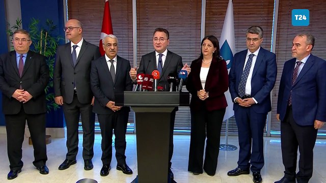 Deva Partisi lideri Babacan, DEM Parti İmralı Heyeti'yle görüştü