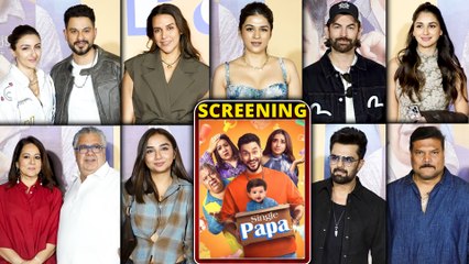 Kunal Khemu, Soha, Manoj Pahwa, Nikita, Shraddha, Prajakta, Neil, Neha & More - Single Papa Premiere
