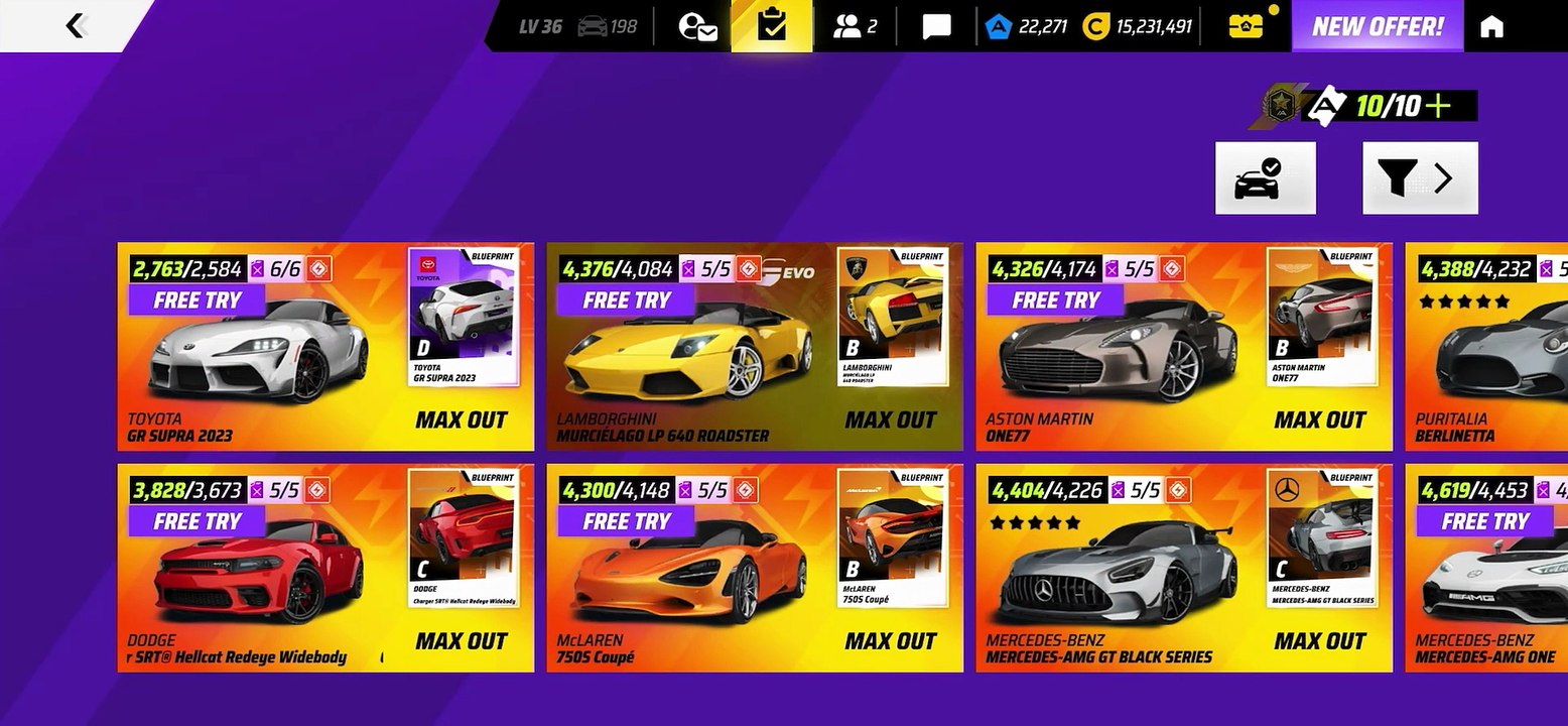 Overclock Showcase Time-Limited Event Gameplay | Holiday Overdrive Season | Asphalt Legends