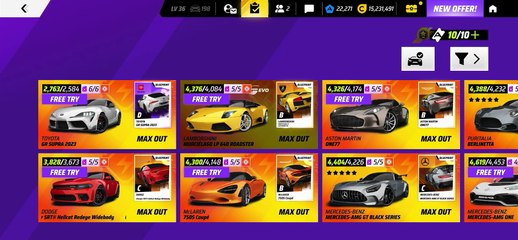 Overclock Showcase Time-Limited Event Gameplay | Holiday Overdrive Season | Asphalt Legends