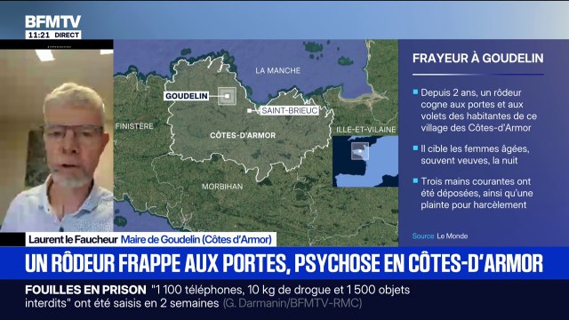 Il connaît parfaitement la commune : depuis deux ans, un rodeur frappe aux portes des habitantes d'un village des Côtes-d'Armor