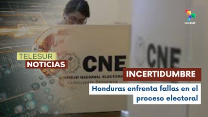 En Honduras persisten fallas en la transmisión de datos a un semana de las elecciones