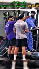 Elite Powerlifter Pretended to be a CLEANER #gym #funny #prank