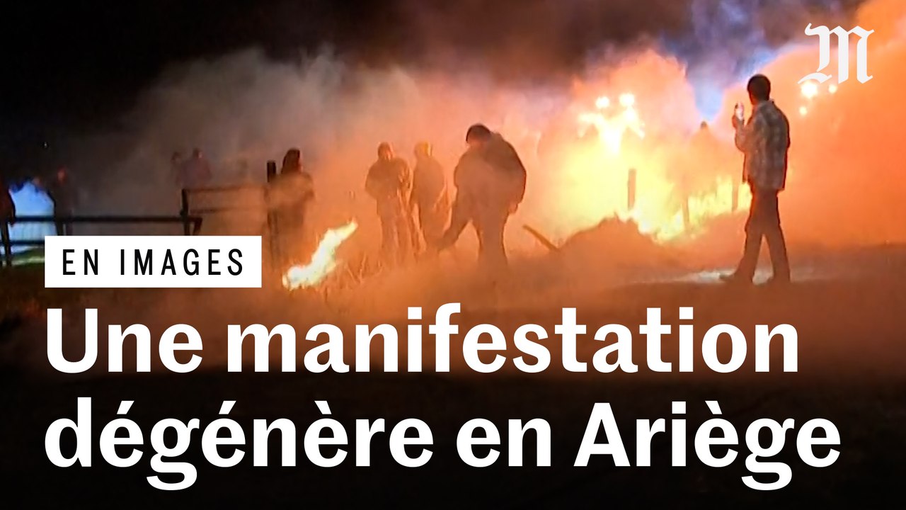 En Ariège, des affrontements entre manifestants et gendarmes dans une ferme