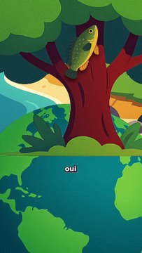 Un poisson qui grimpe aux arbres ! #poisson #perche #animaux #nature #humour