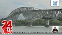 San Juanico Bridge, bukas na sa mga sasakyang may 15-ton ang bigat; 2-way traffic ipinapatupad | 24 Oras