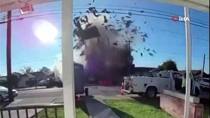 Evde doğal gaz patlaması: Çok sayıda yaralı var!