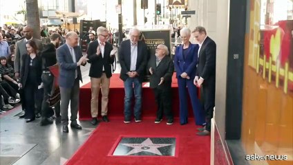 James Brooks riceve una stella sulla Walk of Fame di Hollywood