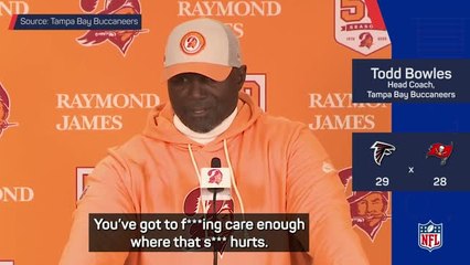 Bowles has foul-mouthed meltdown after Tampa's 'inexcusable' loss to the Falcons