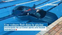 Une voiture finit dans la piscine municipale de La Ciotat après une fausse manœuvre