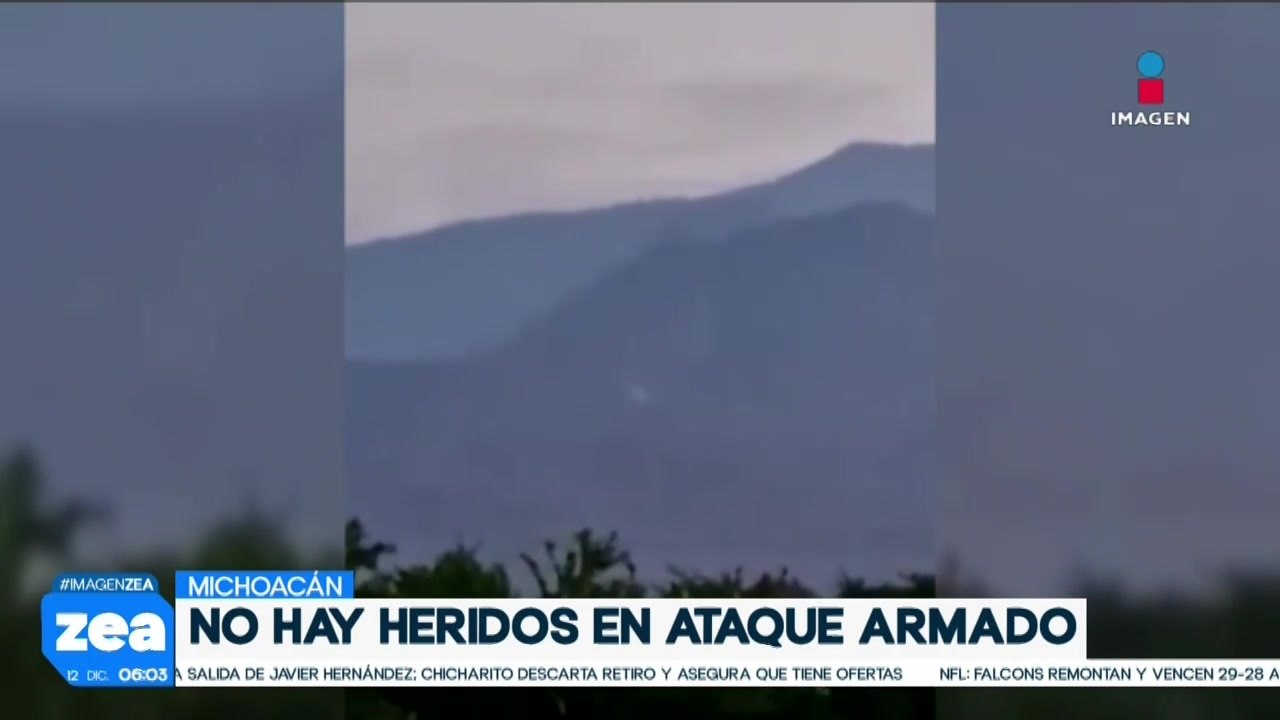 Se registra ataque armado en la localidad de Santa Ana Amatlán, Michoacán