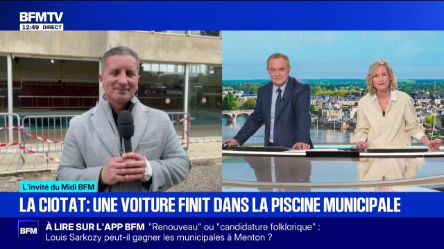 Pour faire sortir le véhicule de la piscine de La Ciotat, la mairie envisage de mettre des grosses bouées pour mettre en flottaison la voiture