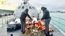Roma - Pesca di frodo. sequestrati oltre 2mila ricci e cento nasse sul litorale laziale (12.12.25)