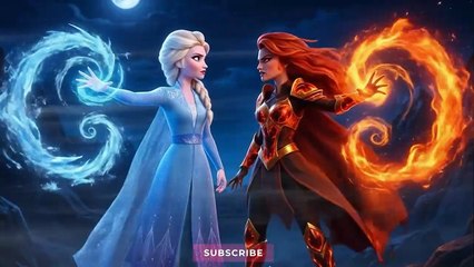 Elsa vs Shadow Warden ❄️🔥 | Arctic Crystal Battle Begins — Part 5 | Epic 3D Animation Story