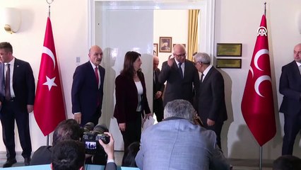 DEM Parti İmralı heyetinden MHP’ye ziyaret