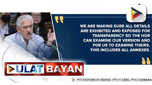 Senado, tiniyak na walang bahid ng korapsyon ang pondo para sa 2026 | ulat ni Louisa Erispe