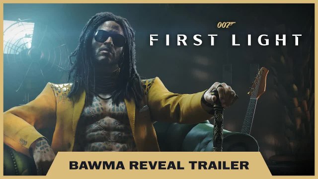 Anuncio de Lenny Kravitz para 007 First Light