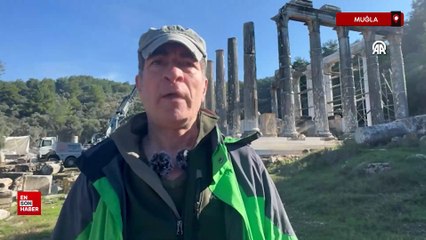 Muğla'da bulunan Zeus tapınağının restorasyonu bu yıl bitecek