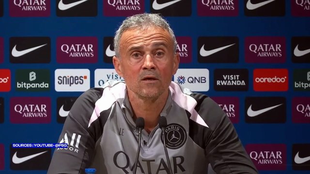 Luis Enrique évoque la forme d'Ousmane Dembélé