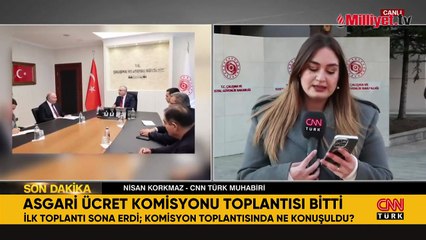 Asgari ücrette ilk toplantı sona erdi