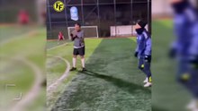 Emre Mor halı sahada görüntülendi