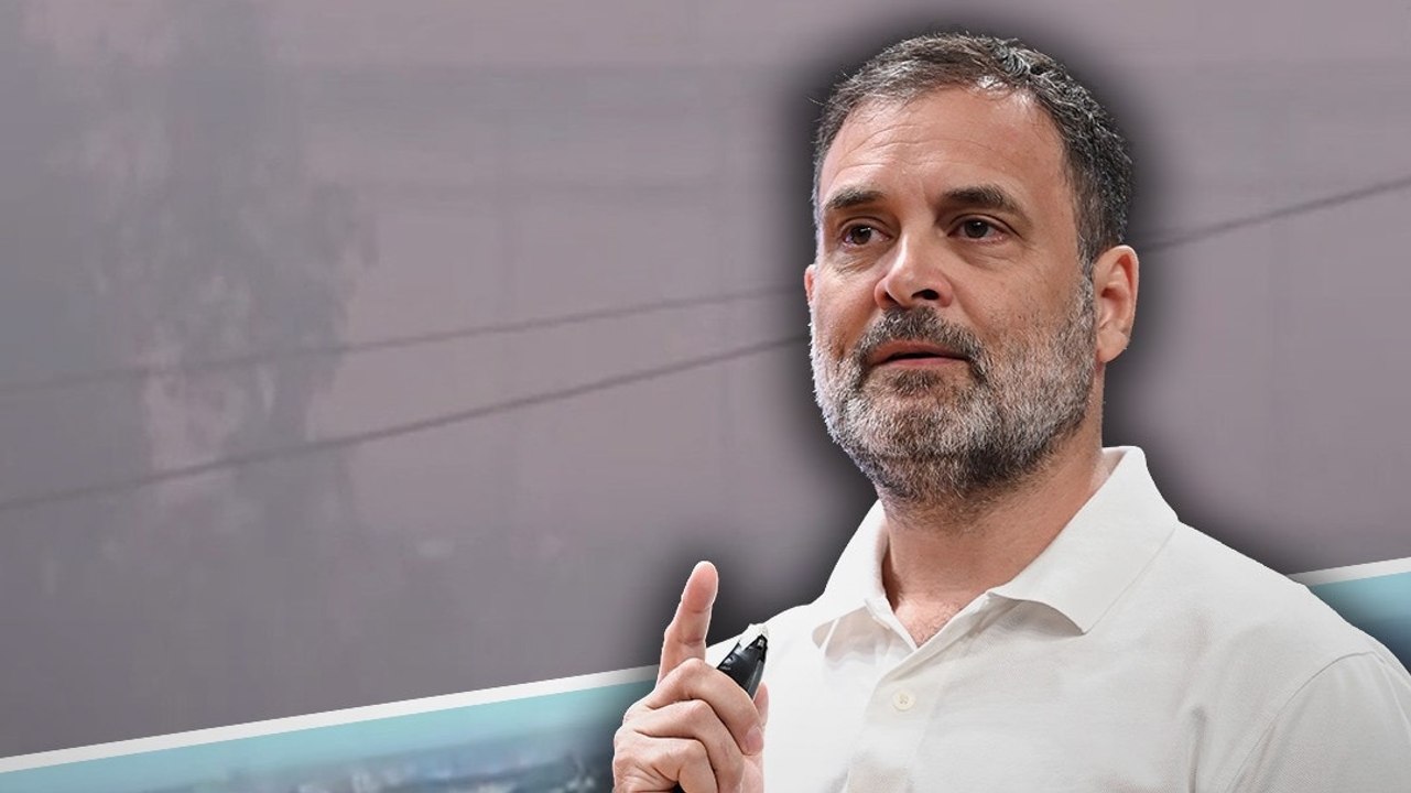 Rahul Gandhi ने Parliament में उठाया वायु प्रदू...