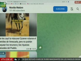 Pdte. Nicolás Maduro: No podrán saquear los recursos y las riquezas naturales del pueblo