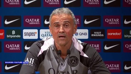 Luis Enrique s'exprime sur l'arbitrage