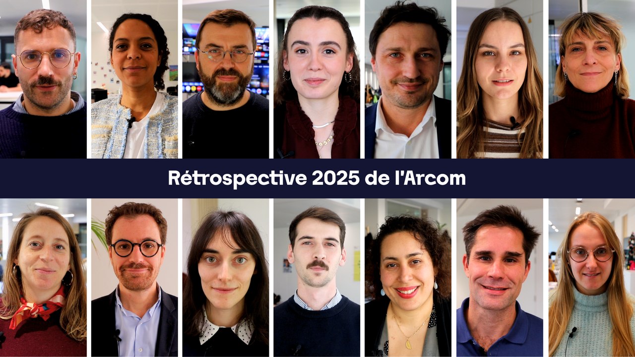 Rétrospective 2025 de l'Arcom