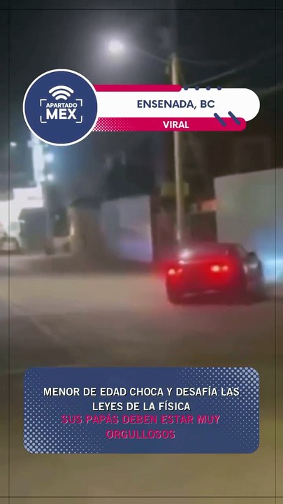Cuando crees que lo has visto todo, llega un menor de edad y sube un deportivo a un poste