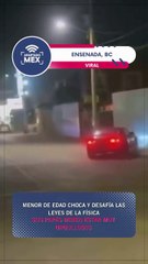 Cuando crees que lo has visto todo, llega un menor de edad y sube un deportivo a un poste