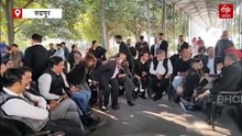 रुद्रपुर में वकीलों ने जाम की सड़क, जमकर किया हंगामा, अफसरों के छूटे पसीने