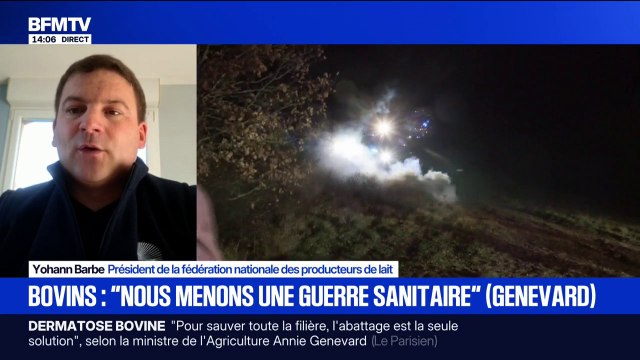 Crise agricole: Yohann Barbe, président de la Fédération nationale des producteurs de lait, appelle à l'apaisement et ramener à la raison les agriculteurs