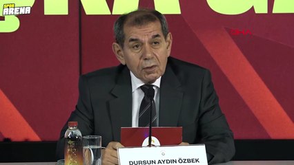 Galatasaray Başkanı Dursun Özbek'ten Hacıosmanoğlu'na sert tepki: 'Sen ne zannediyorsun kendini? Yüzde yüz tehdit!'