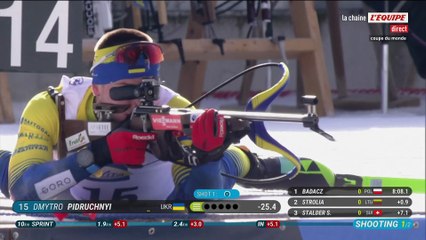 Le replay du sprint messieurs d'Hochfilzen - Biathlon - Coupe du monde - Biathlon
