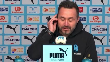 Roberto De Zerbi fait un bilan sur les blessures marseillaises