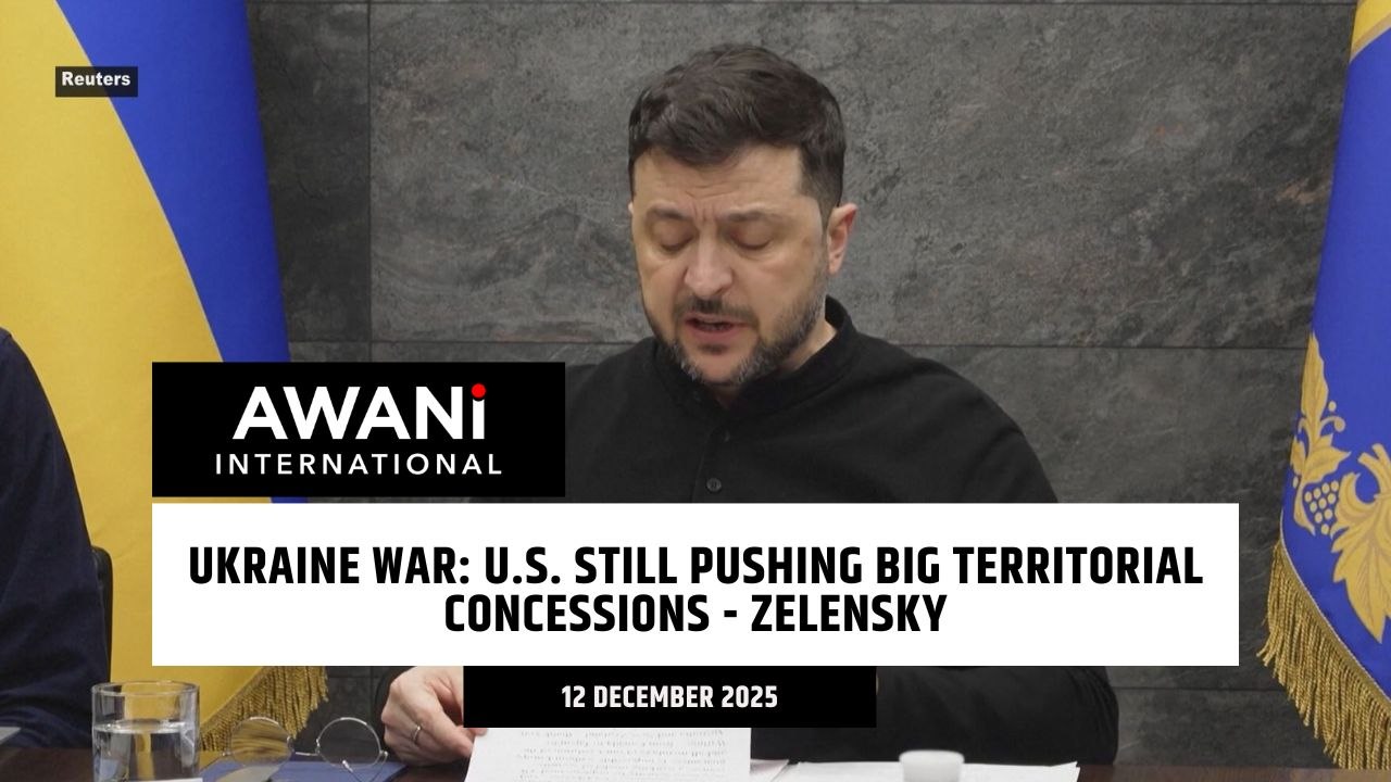 Ukraine war: U.S. still pushing big territorial concessions - Zelensky