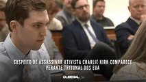 Suspeito de assassinar ativista Charlie Kirk comparece perante tribunal dos EUA