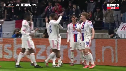 Lyon 2-1 Eagles | Resumen | Europa League